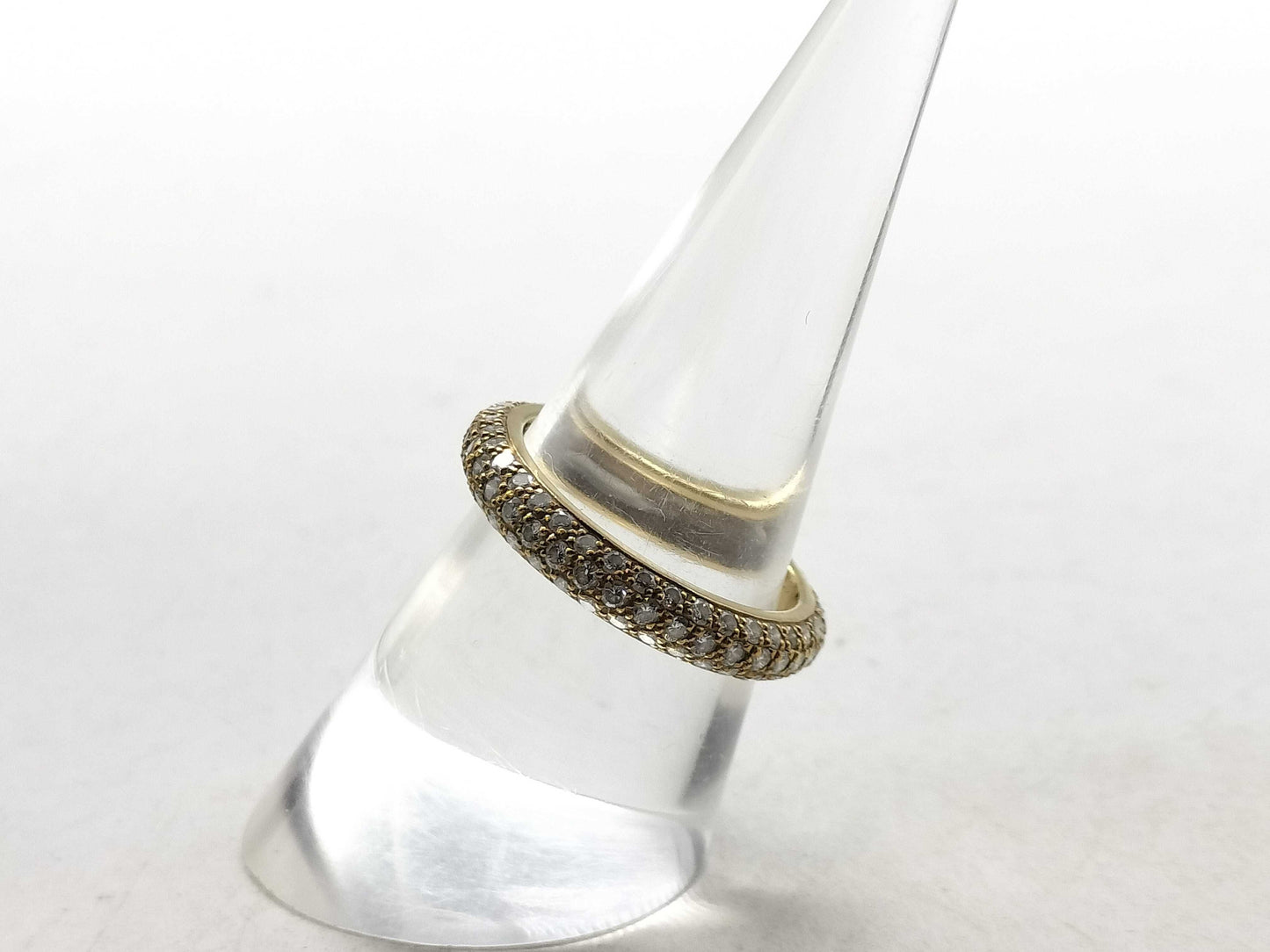 Cartier Mr. Mister #54 Diamond YG 750 3.3g Ring