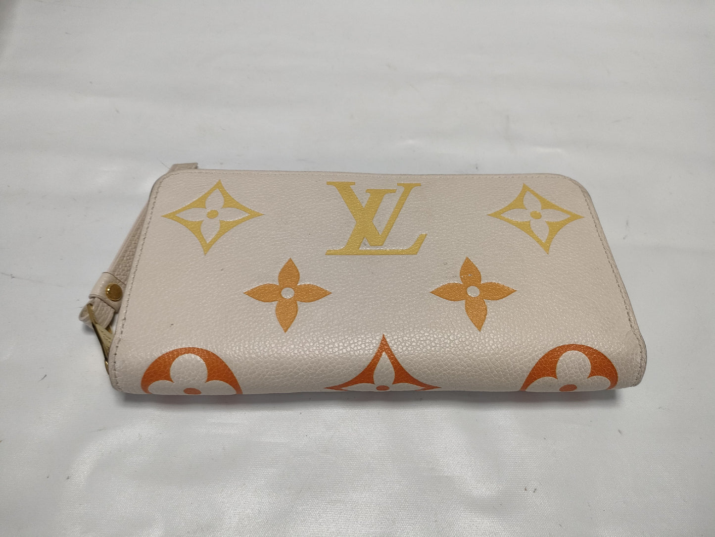 LOUIS VUITTON Monogram M82206 Empreinte Zippy Wallet Two-Tone Wallet