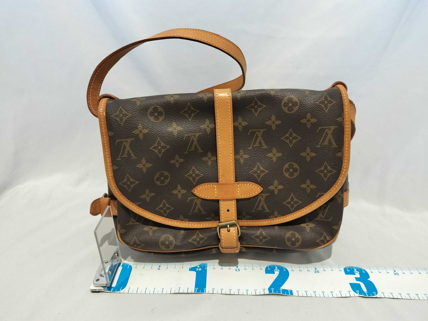 LOUIS VUITTON Monogram Saumur 30 Shoulder Bag