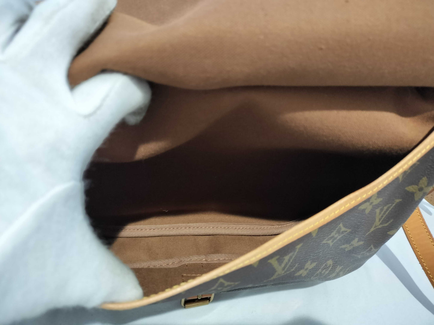 LOUIS VUITTON Monogram Saumur 30 Shoulder Bag