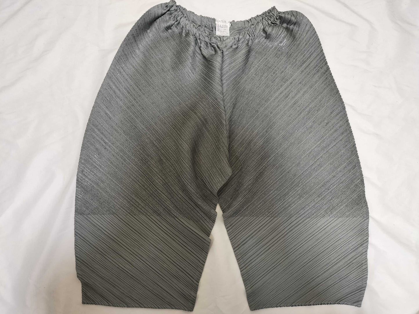 ISSEY MIYAKE Pleats Please Pants Gray