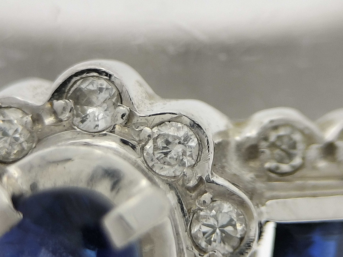 S0.77ct D0.17ct Pt900 5.6g Ring
