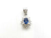 S 0.50ct D 0.30ct PT900 2.1g Pendant Top
