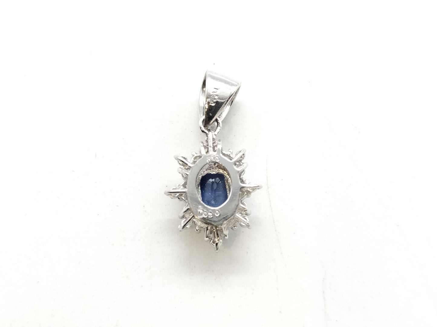 S 0.50ct D 0.30ct PT900 2.1g Pendant Top