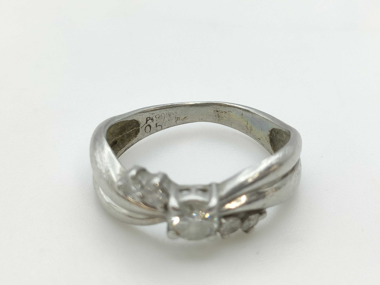 D0.50ct PT900 4.3g Ring