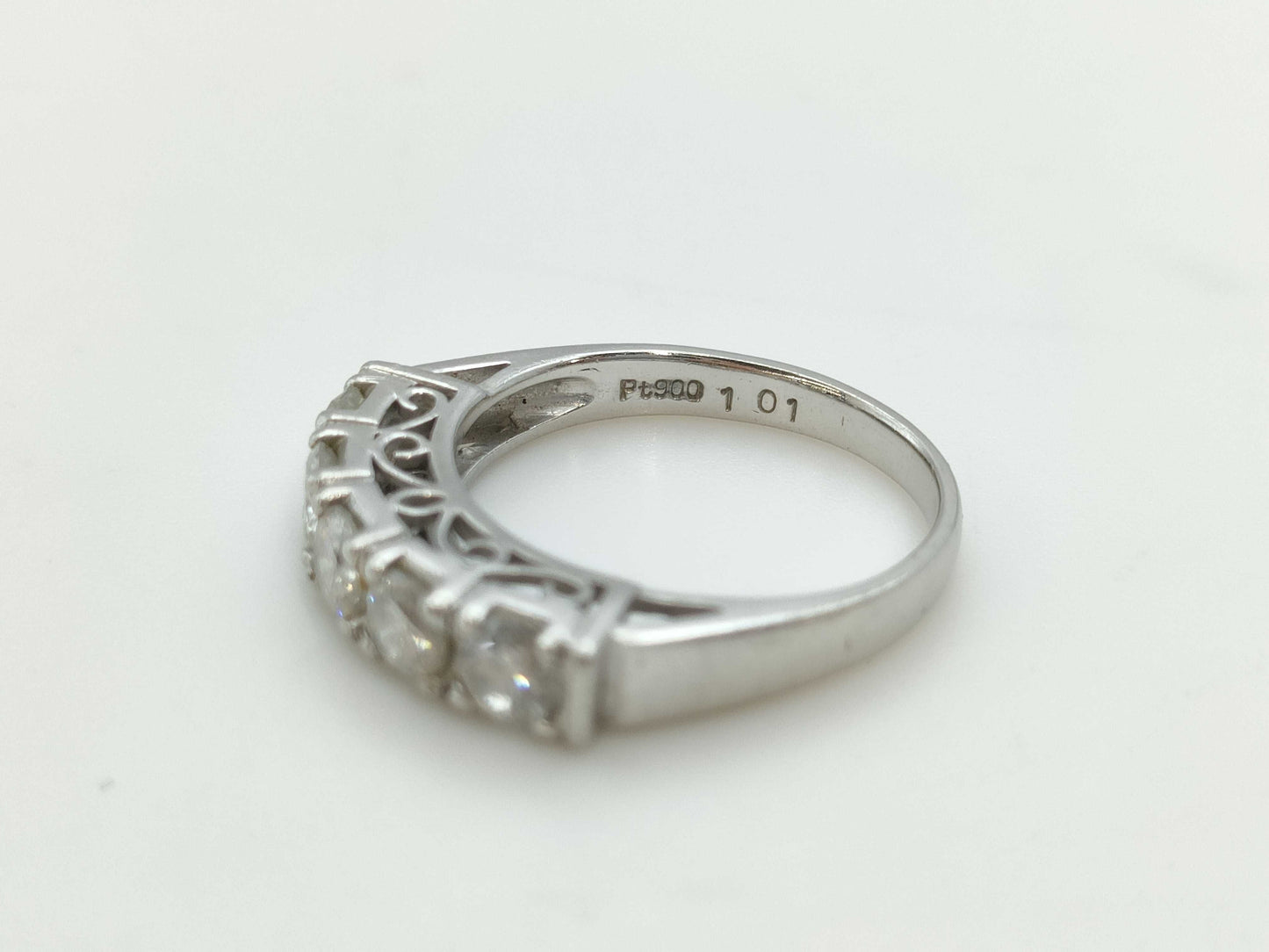 D1.01ct PT900 5.0g Ring