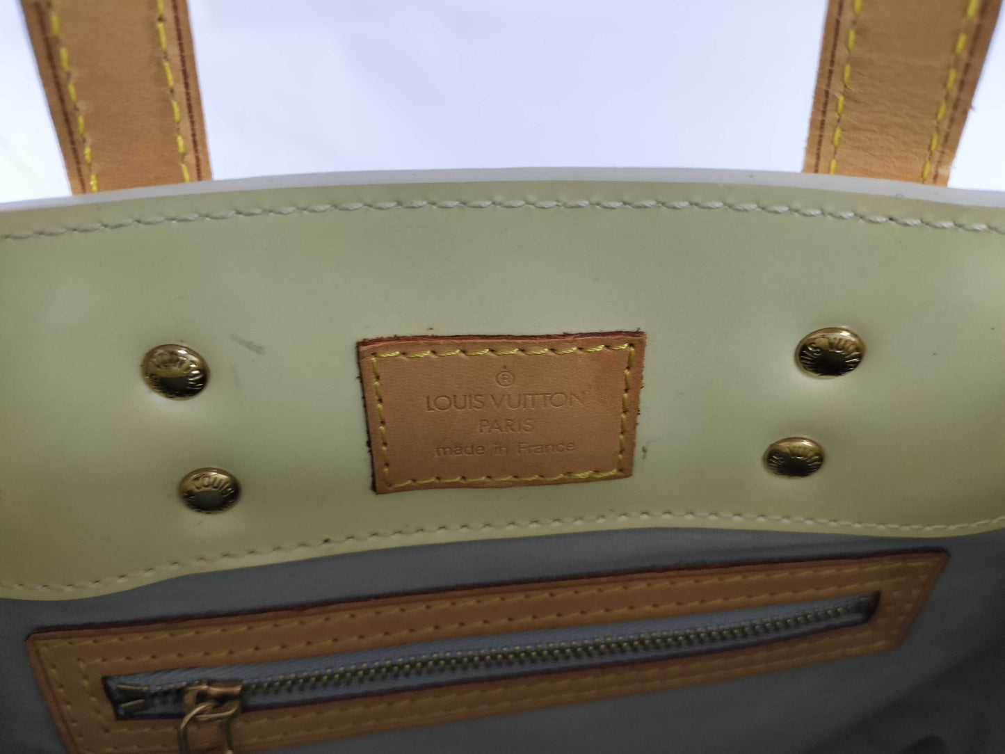 LOUIS VUITTON Vernis Lead PM Tote Bag