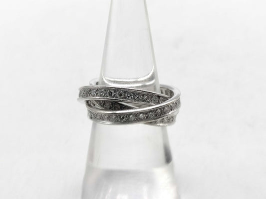 Cartier Trinity #52 Diamond WG 750 9.7g Ring