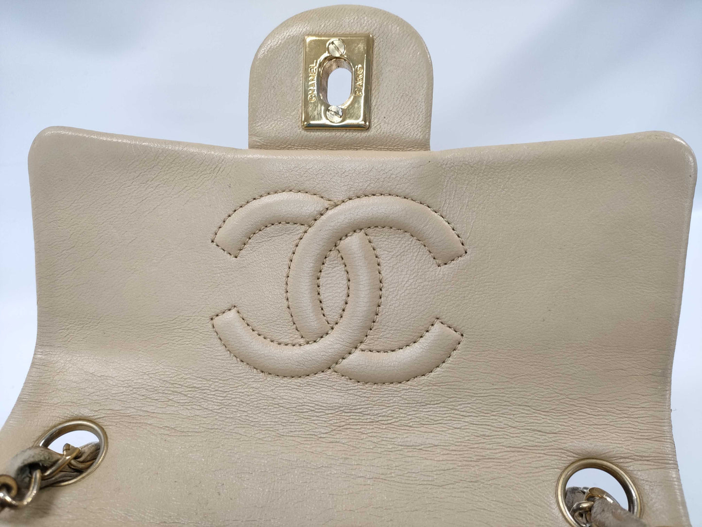 CHANEL Lambskin Minimato 17 Chain Shoulder Bag, No. 1