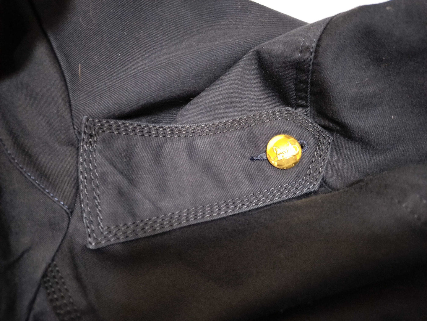 CELINE Trench Coat/Gold Button Coat