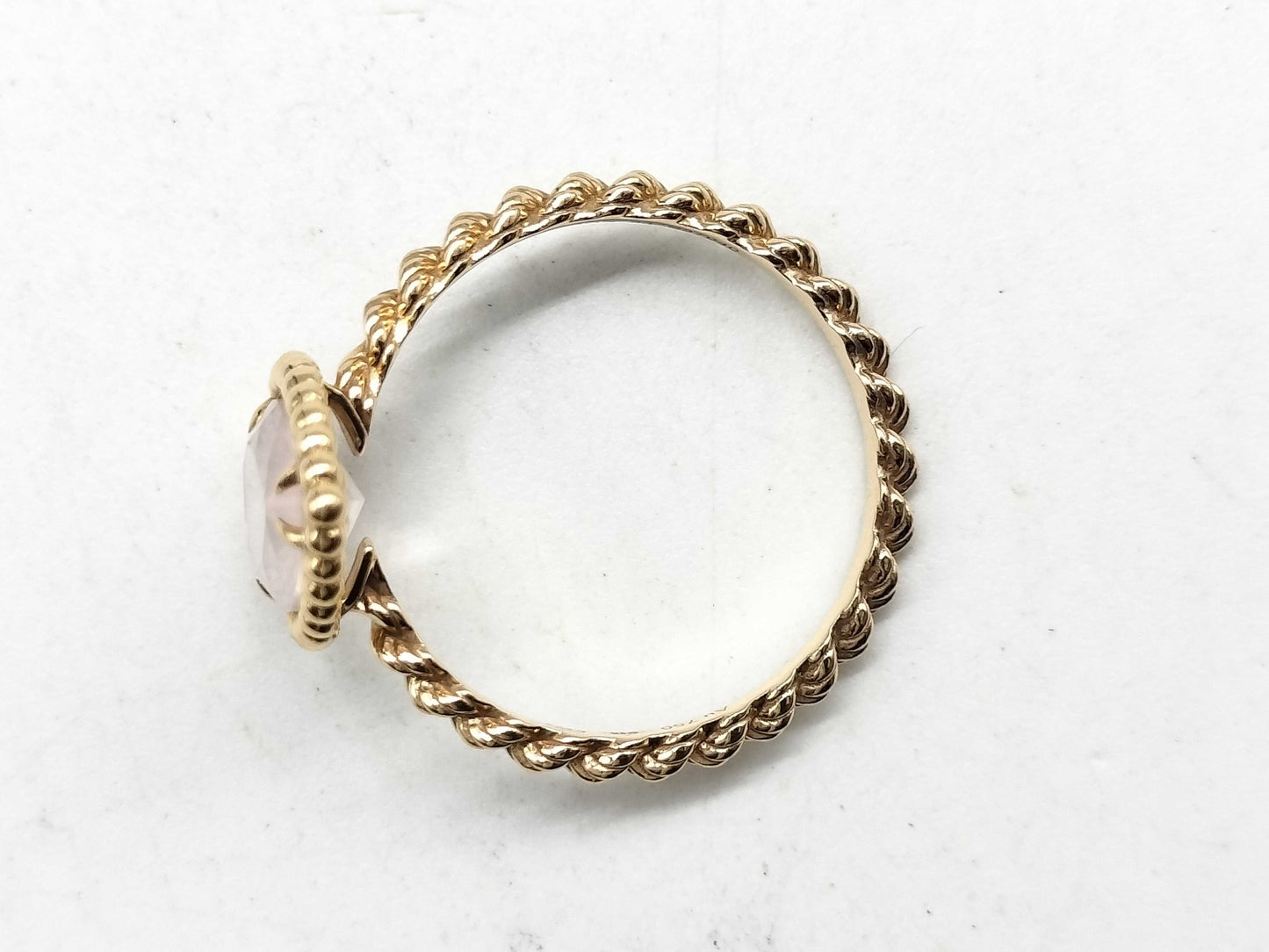 BOUCHERON Serpent Bohème #53 Quartz PG Au750 2.4g Ring