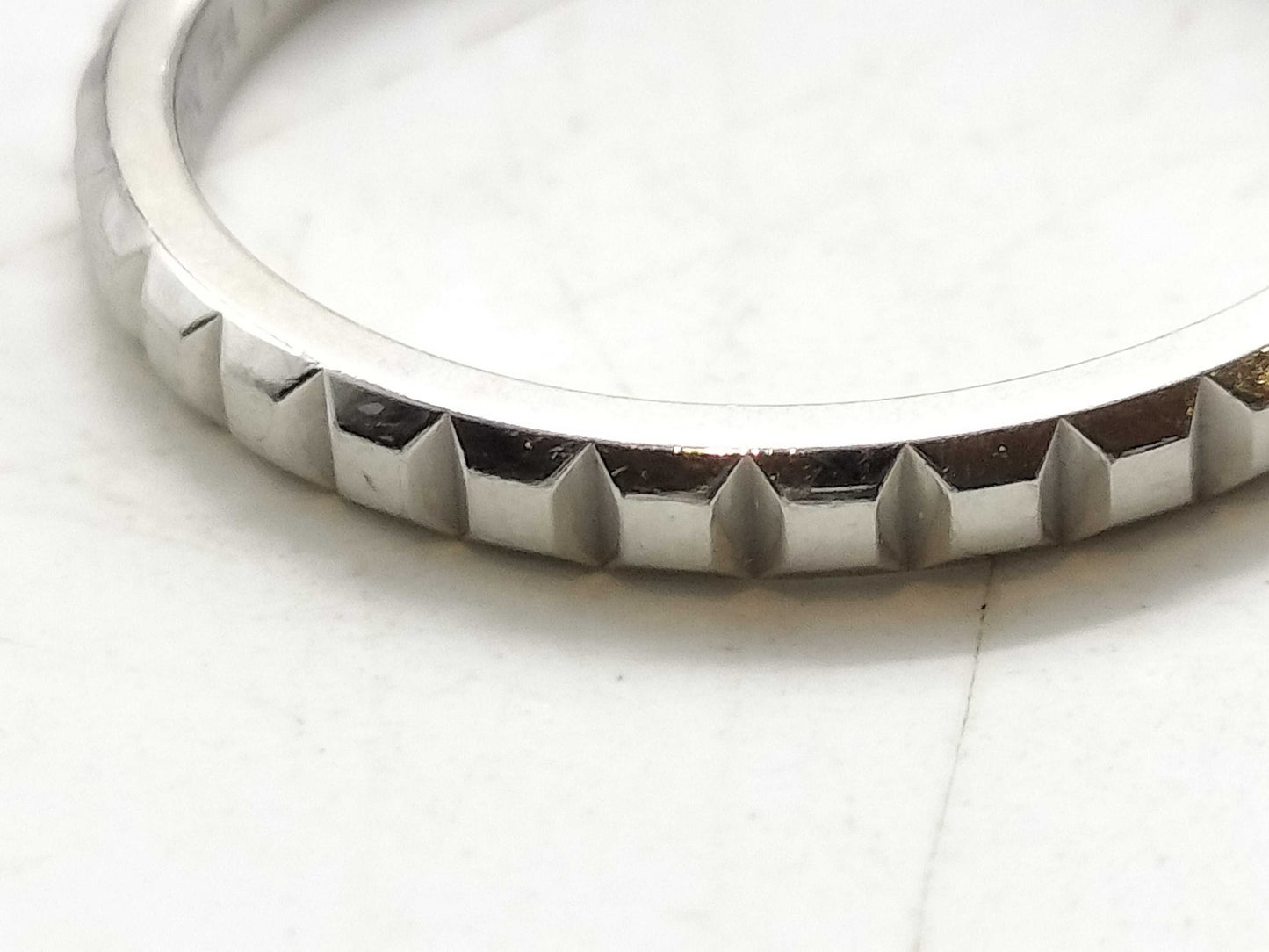 BOUCHERON Quatre Clos de Paris #54 Pt950 3.2g Ring