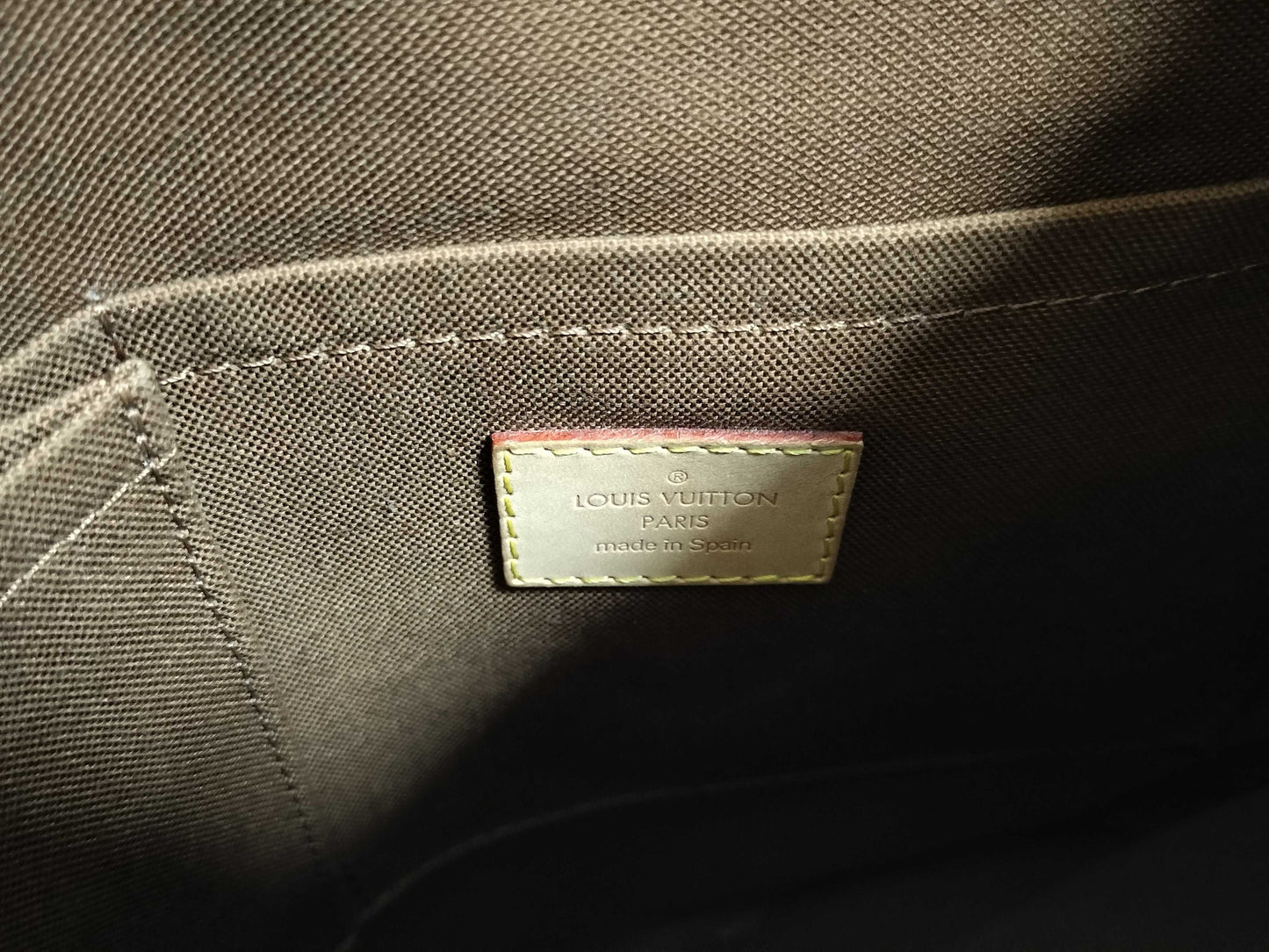 LOUIS VUITTON Monogram M56390 Odeon PM Shoulder Bag