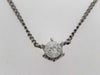 D0.20ct Pt850 2.7g Necklace