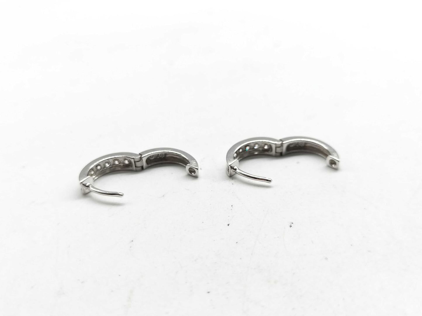 D0.14ct/0.14ct K18WG 2.3g Earrings