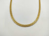 6-sided double 18K gold 18k gold necklace 50.9g