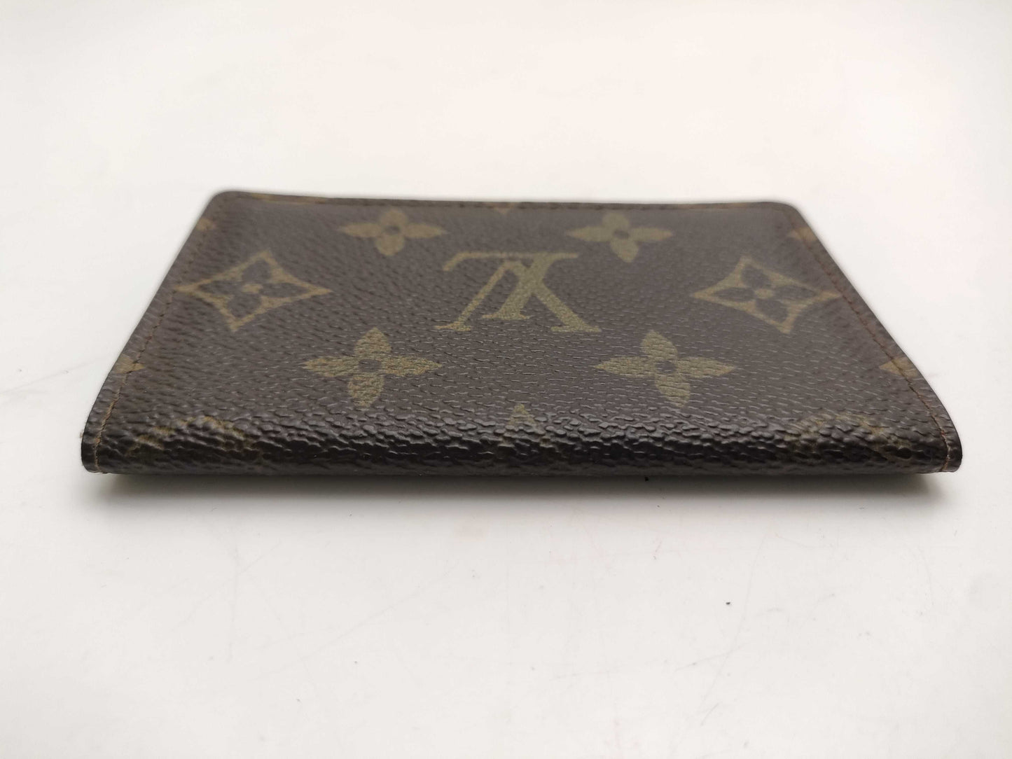 LOUIS VUITTON Monogram Bifold Business Card Case, Made in 1989, Card Case, Pass Case, Business Card Case