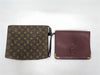 LOUIS VUITTON Monogram Clutch Bag/Cartier Second Bag