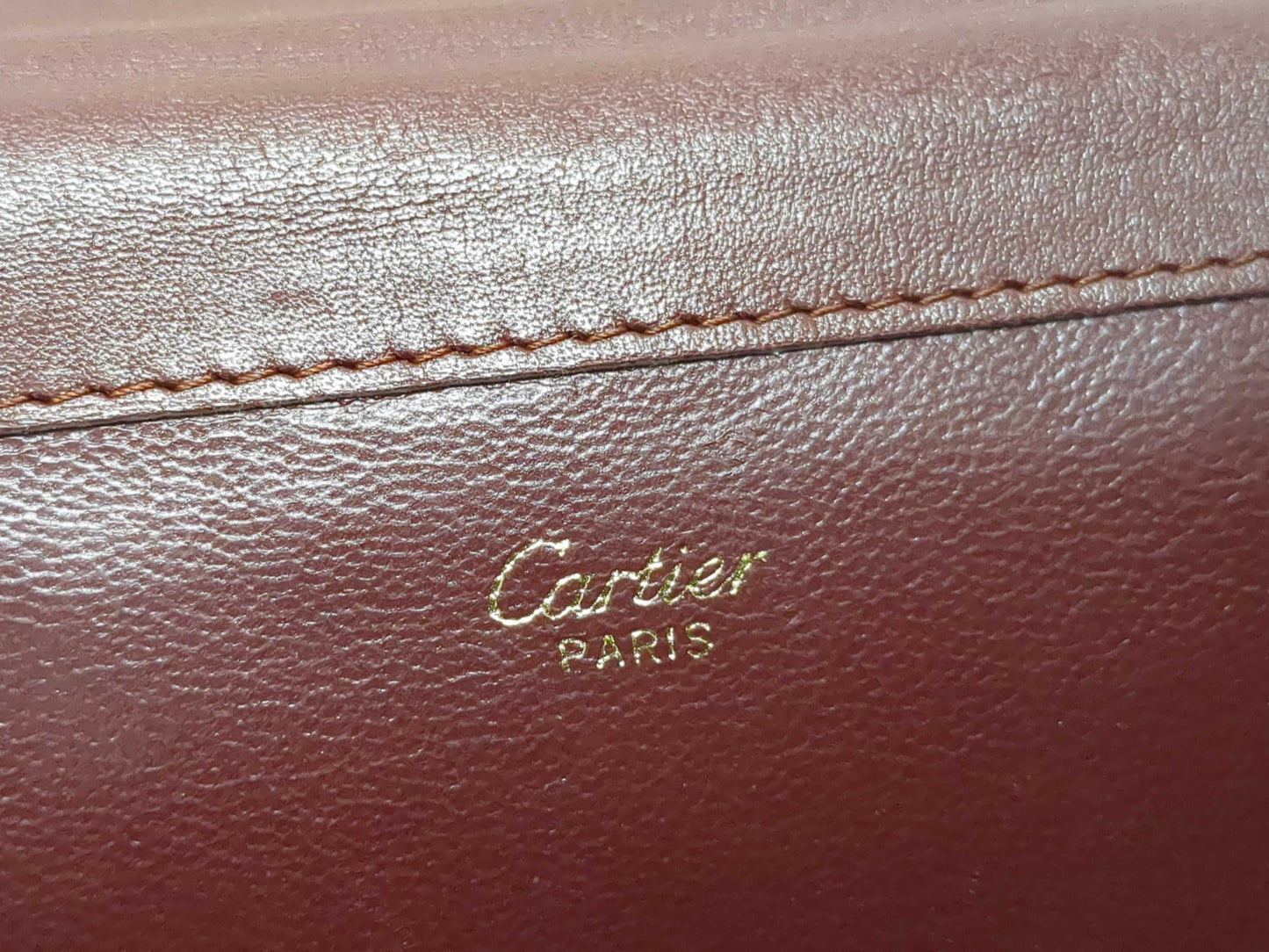LOUIS VUITTON Monogram Clutch Bag/Cartier Second Bag