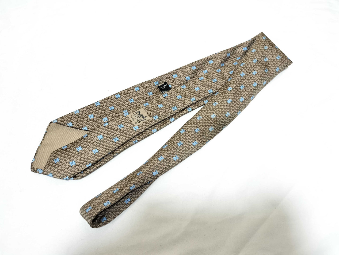 HERMES 4-piece tie set