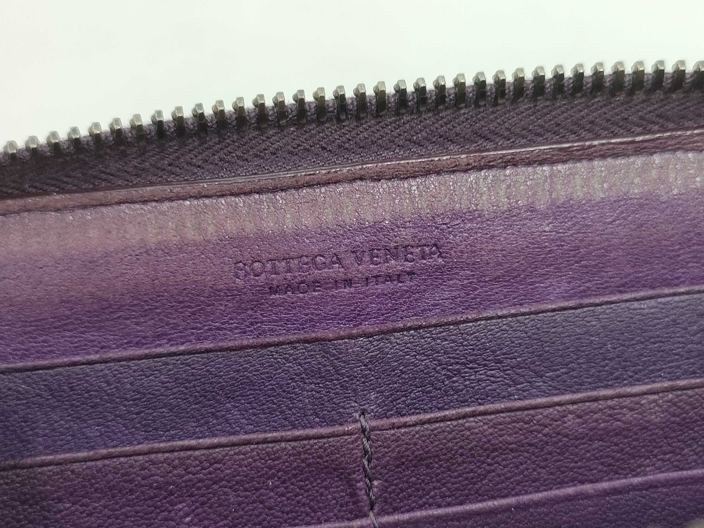 (10461_0273) BOTTEGA VENETA Intre Round Long Wallet Wallet
