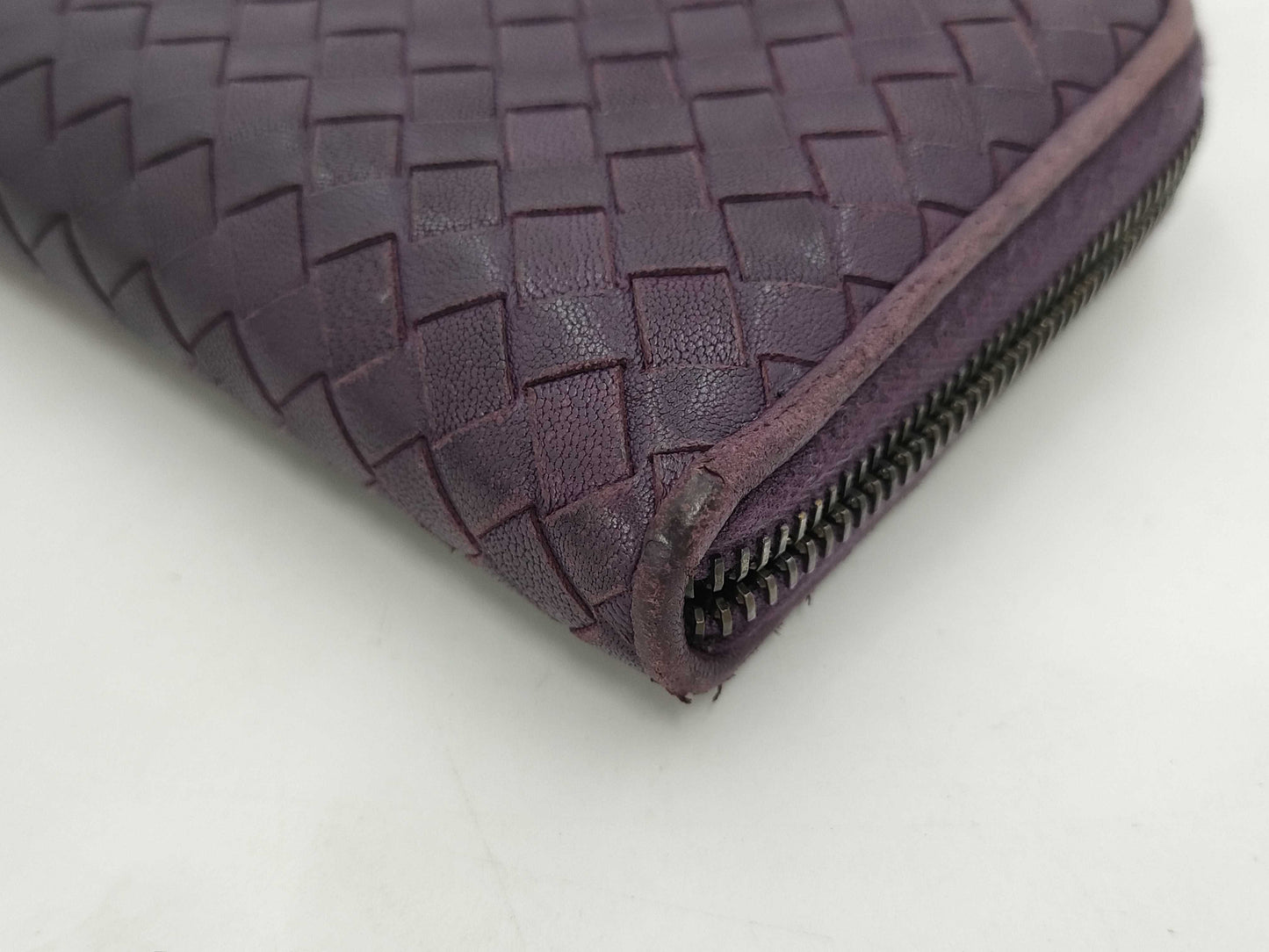 (10461_0273) BOTTEGA VENETA Intre Round Long Wallet Wallet