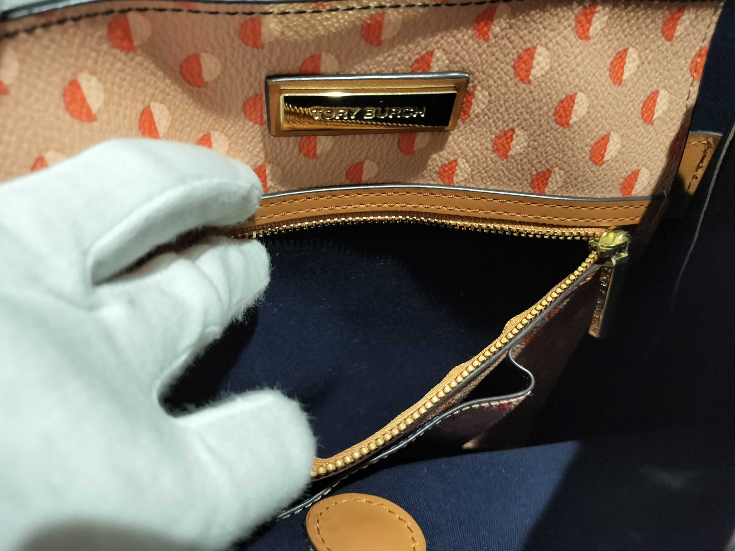 Tory Burch Leather Backpack