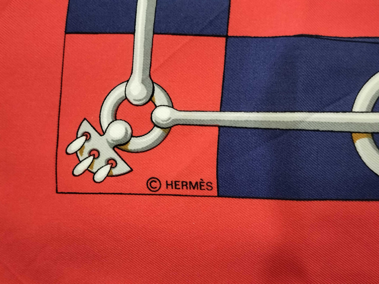 HERMES Carre CLIQUETIS Cricketis Scarf without tags