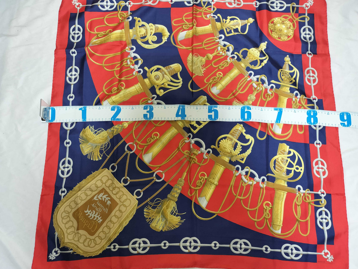 HERMES Carre CLIQUETIS Cricketis Scarf without tags