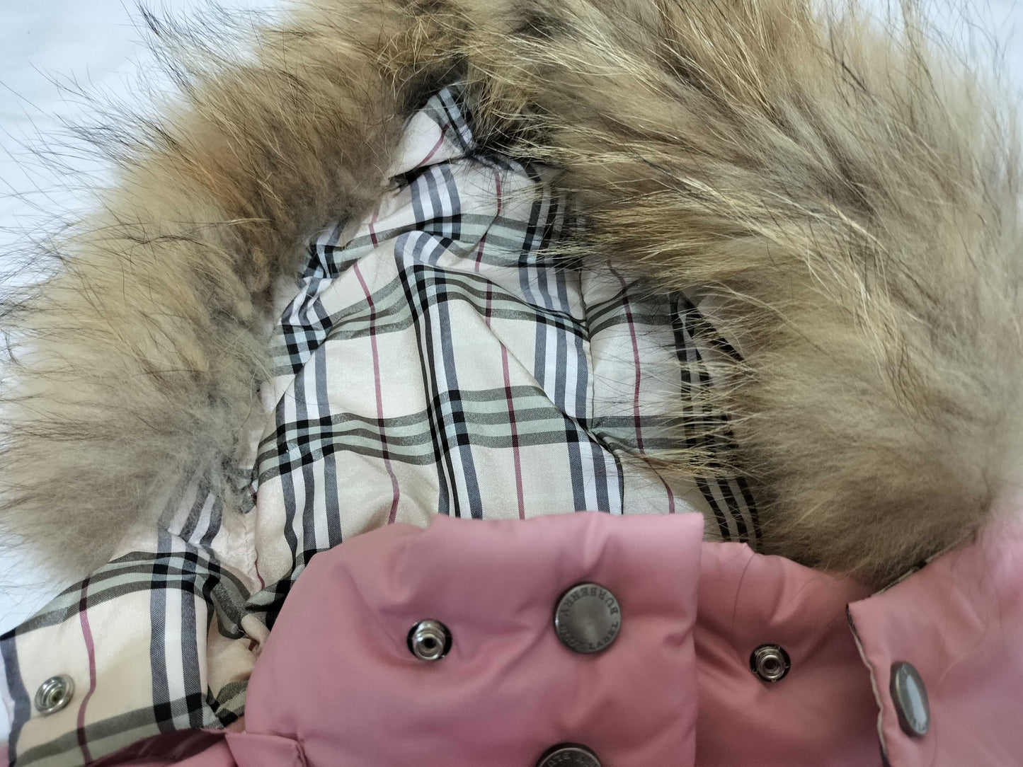 BURBERRY Down Jacket Pink Inner Jacket