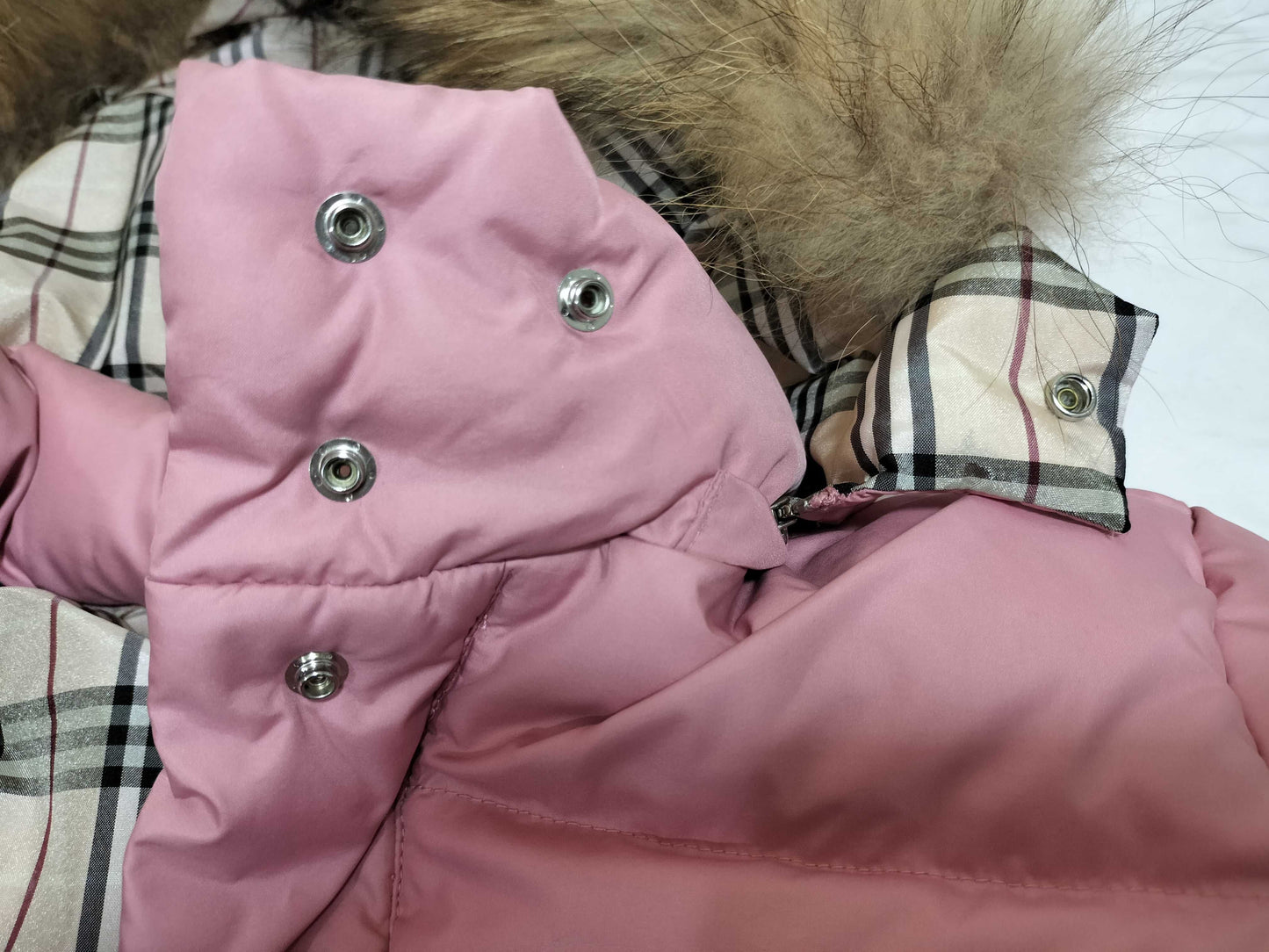 BURBERRY Down Jacket Pink Inner Jacket