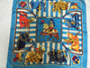 HERMES Carré 90 Feather Clash Scarf