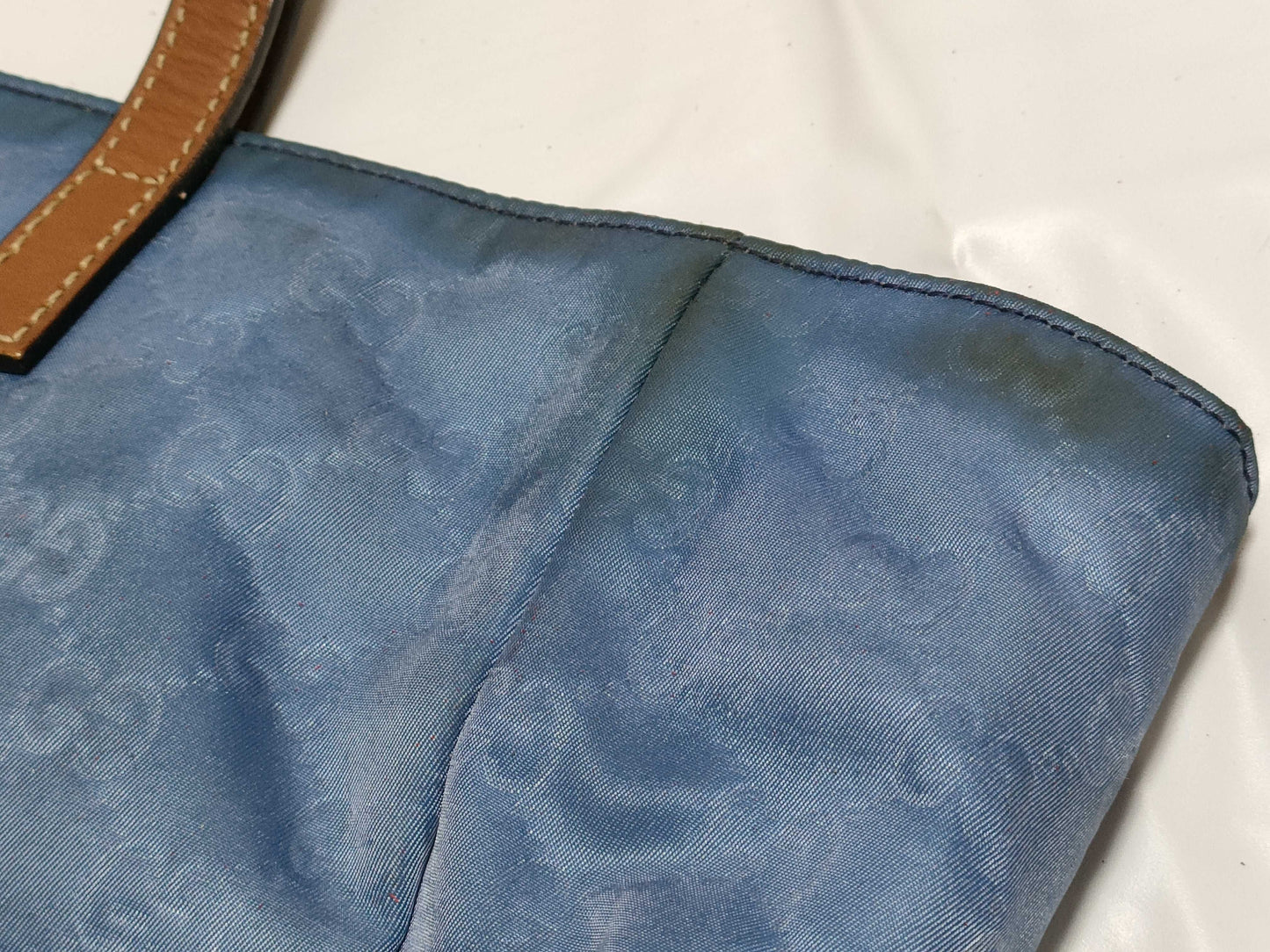 GUCCI Old Gucci Regate Line Tote Bag