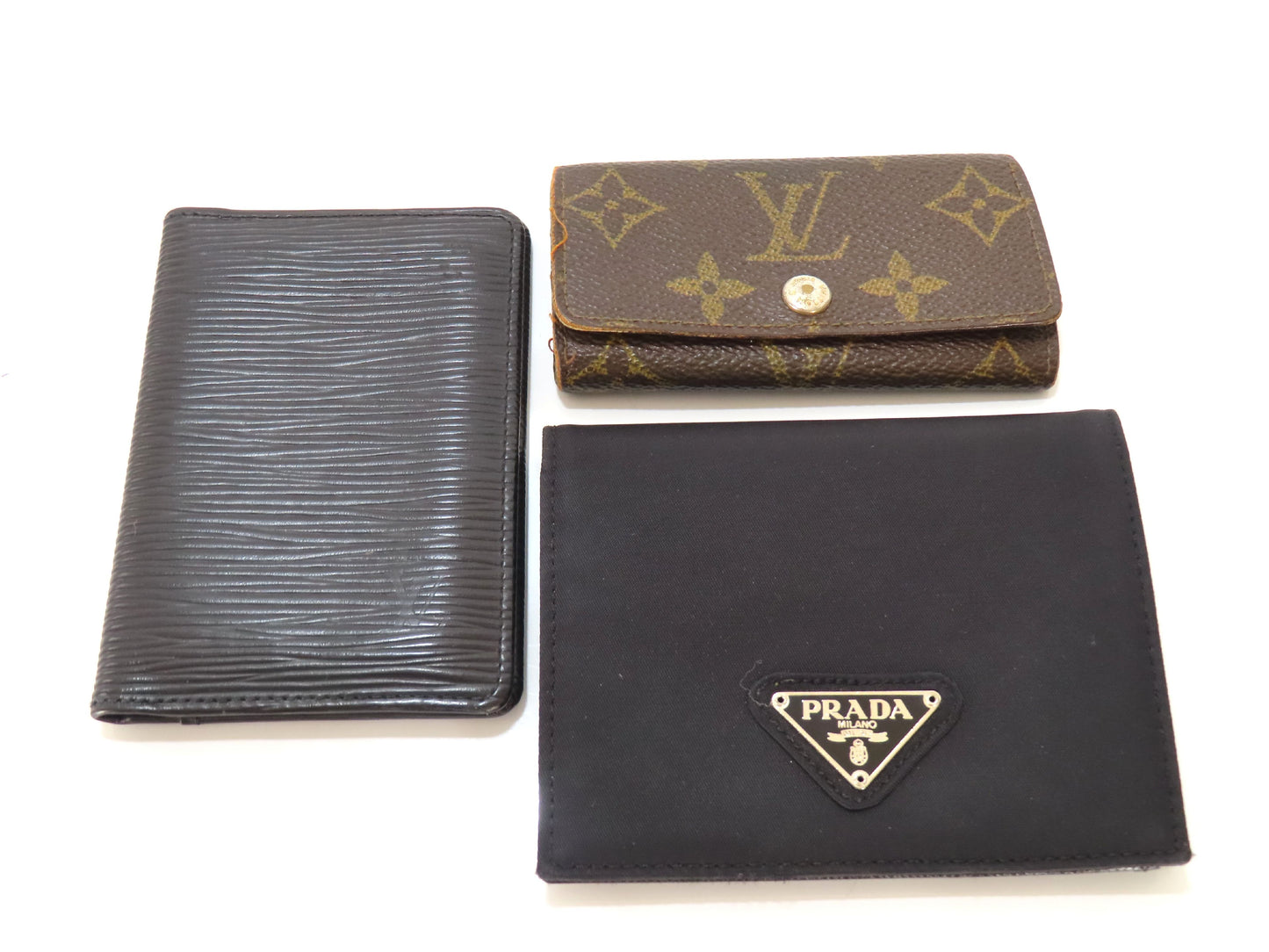 LOUIS VUITTON Prada Card Case Wallet Key Case Key Case Key Holder