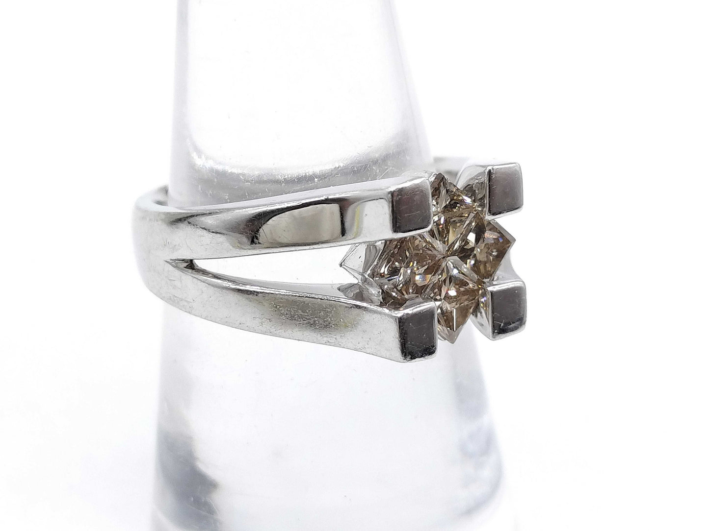 D0.75ct PT900 10.2g Ring