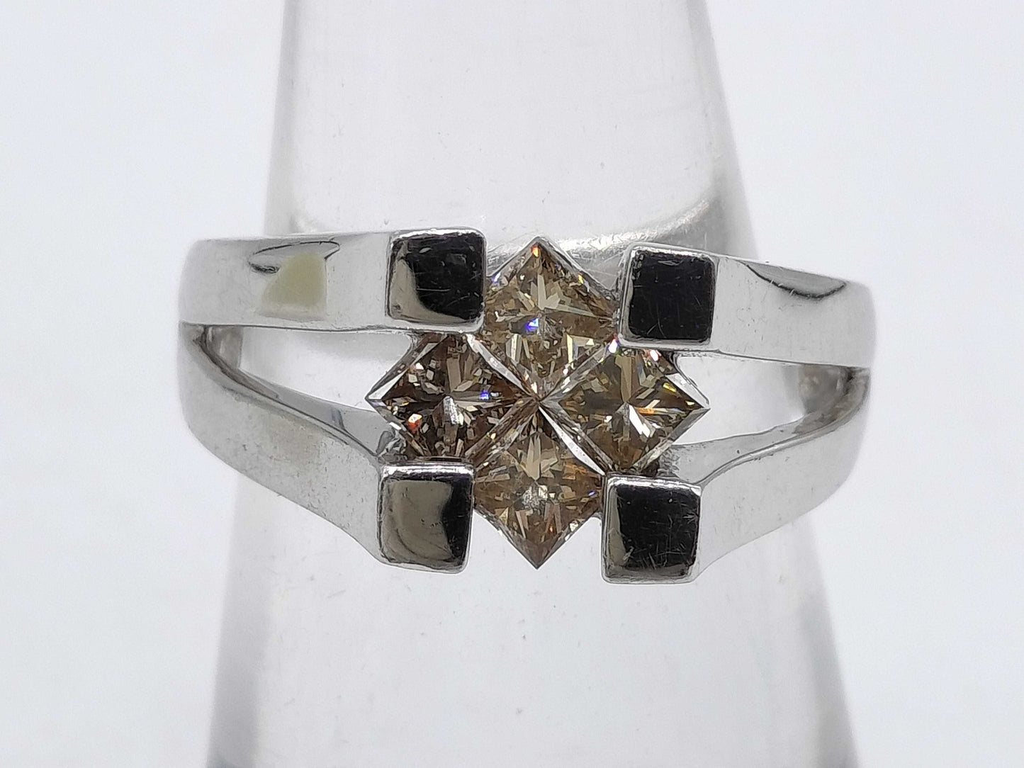 D0.75ct PT900 10.2g Ring