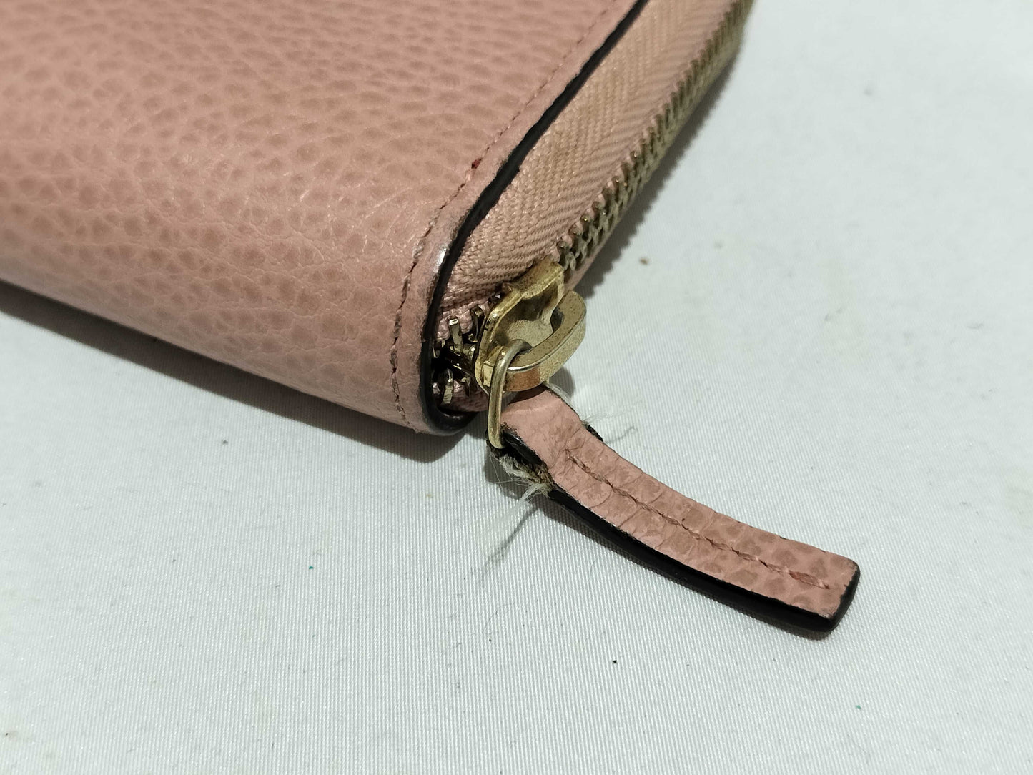 (10463_0062) GUCCI 449347/2067 Round Zip Long Wallet Wallet