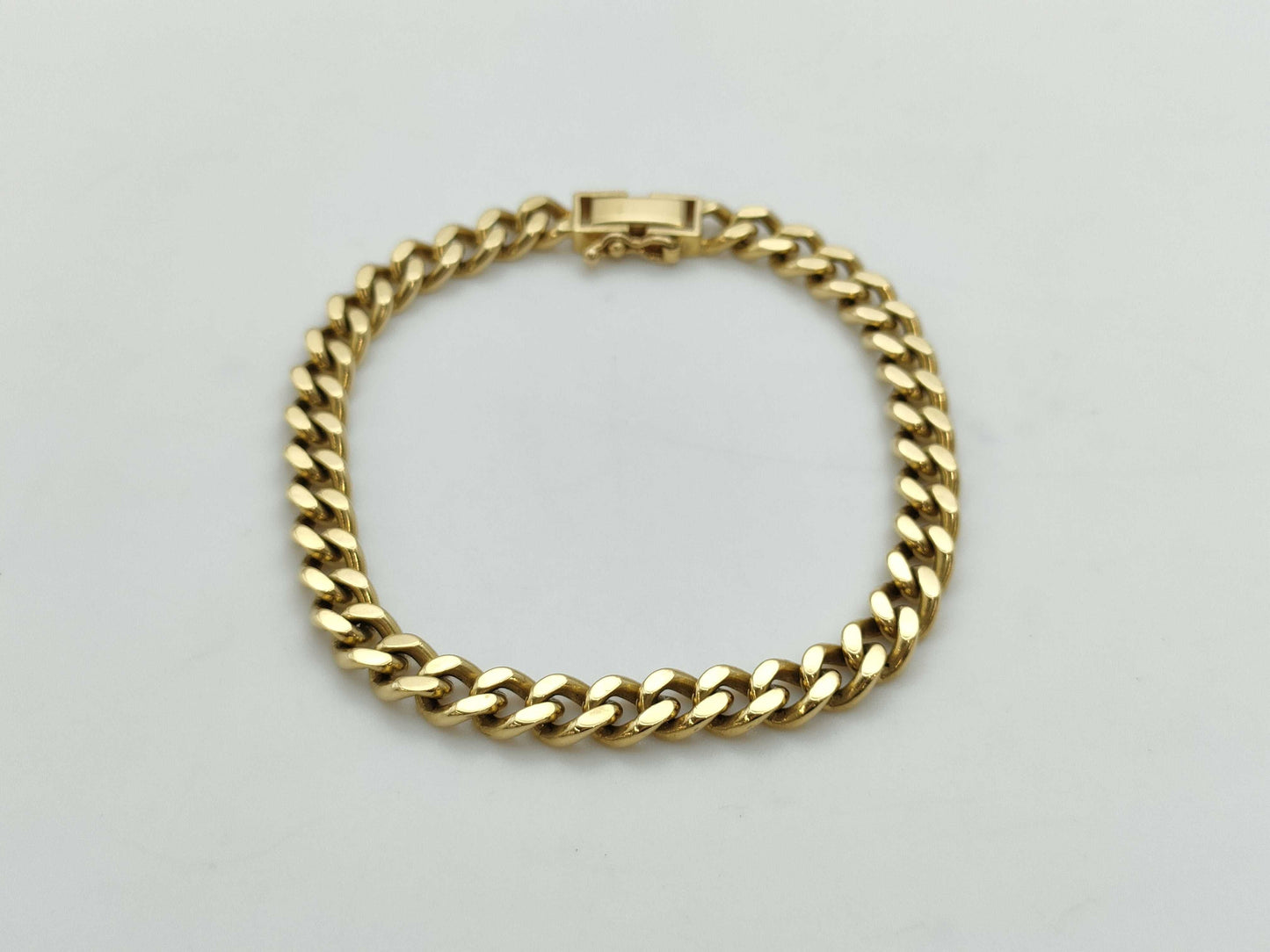 Kihei Double-Sided Single K18 24.6g Bracelet/Bangle