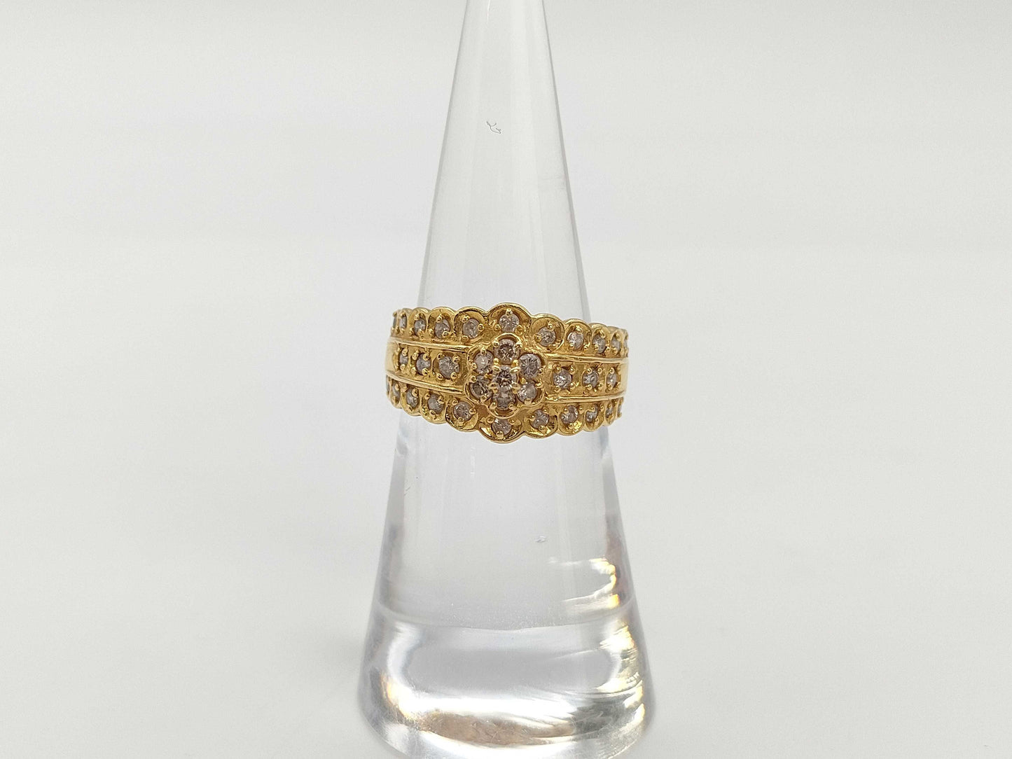 D0.70ct K18 3.1g Ring