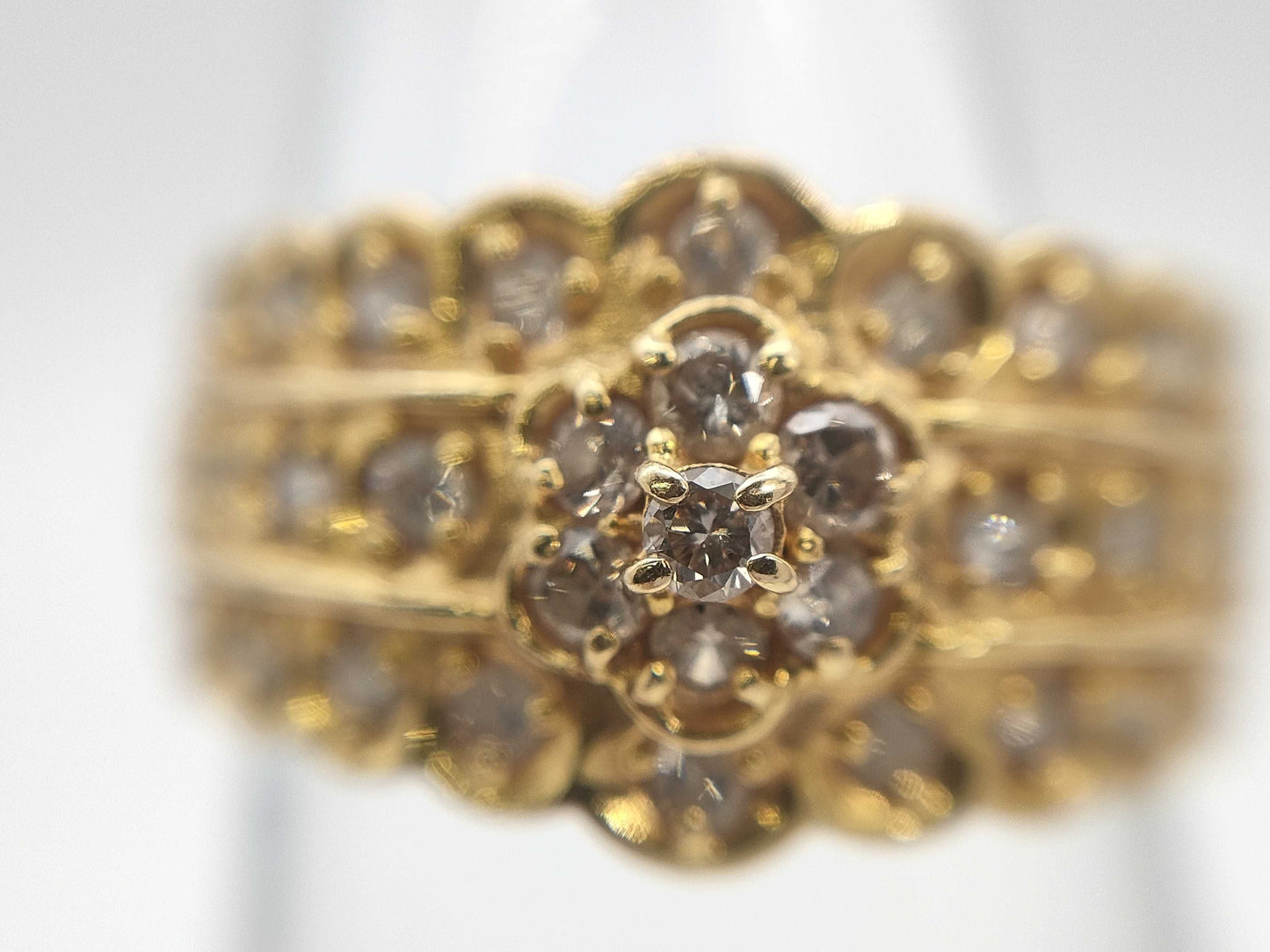 D0.70ct K18 3.1g Ring