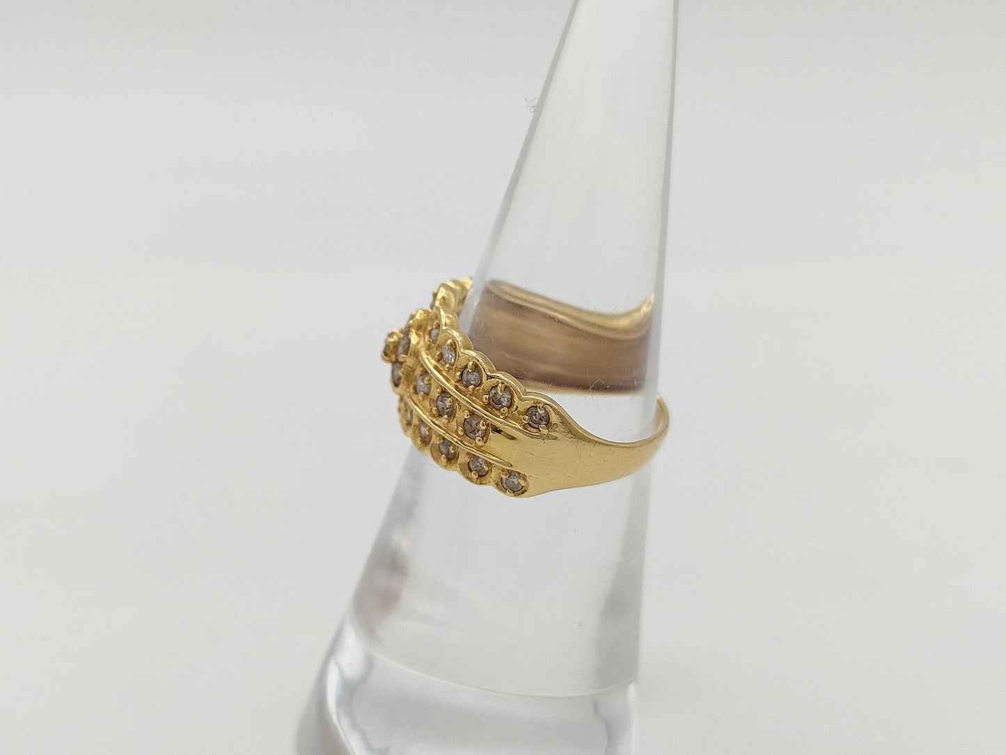 D0.70ct K18 3.1g Ring