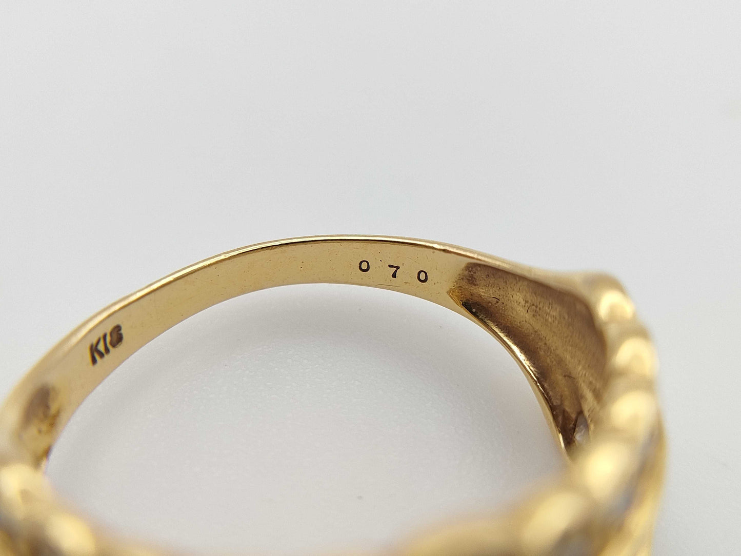 D0.70ct K18 3.1g Ring