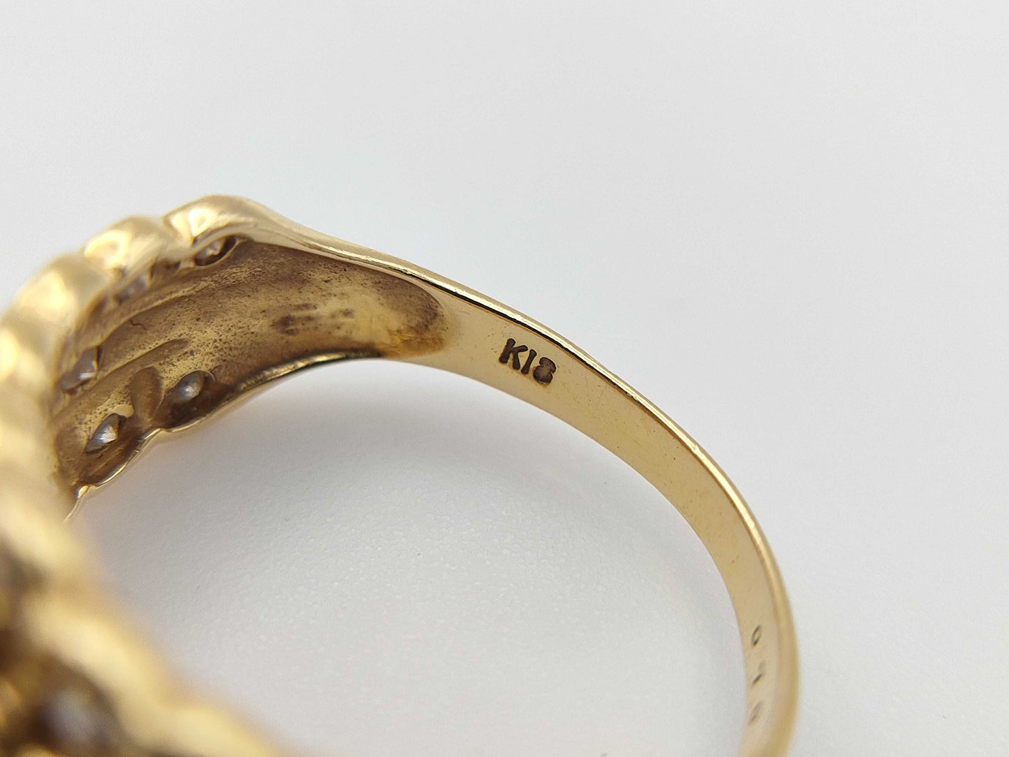 D0.70ct K18 3.1g Ring