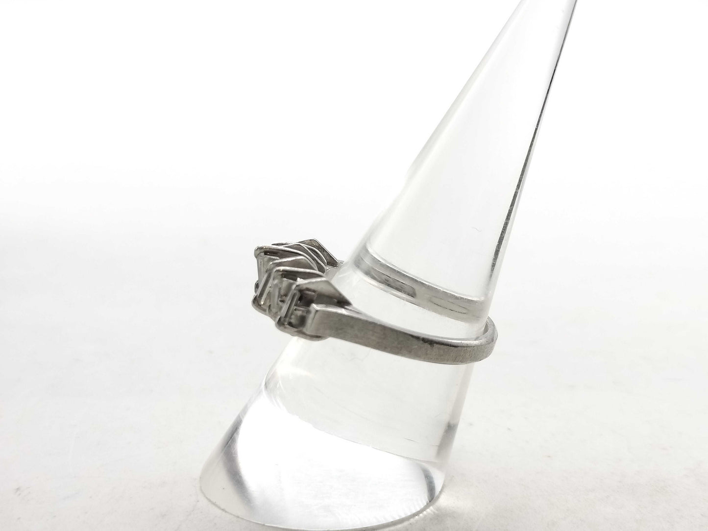 D0.62ct Pt900 6.8g Ring