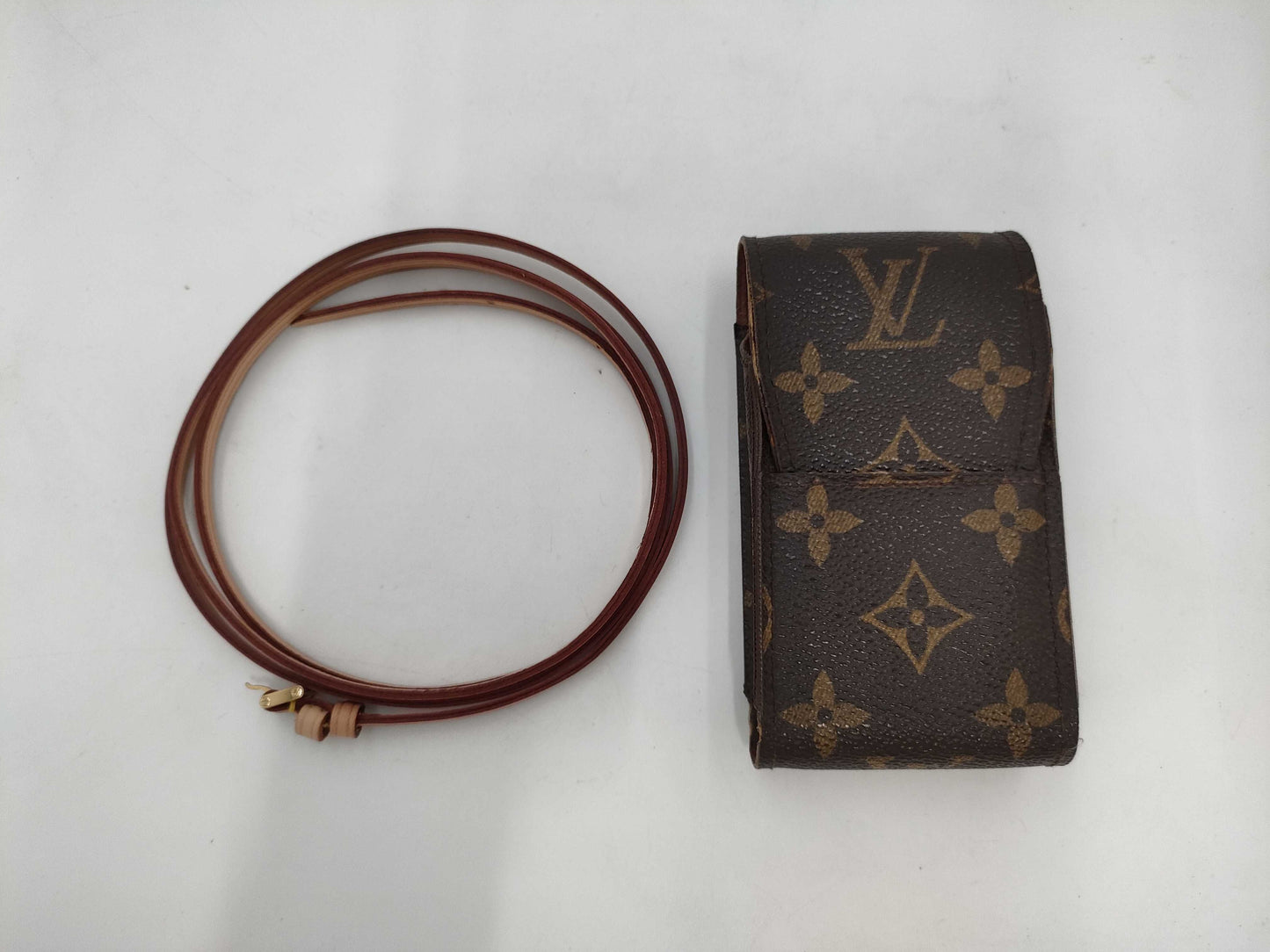 (10463_0031) LOUIS VUITTON Monogram Cigarette Case, Strap and Other Accessories