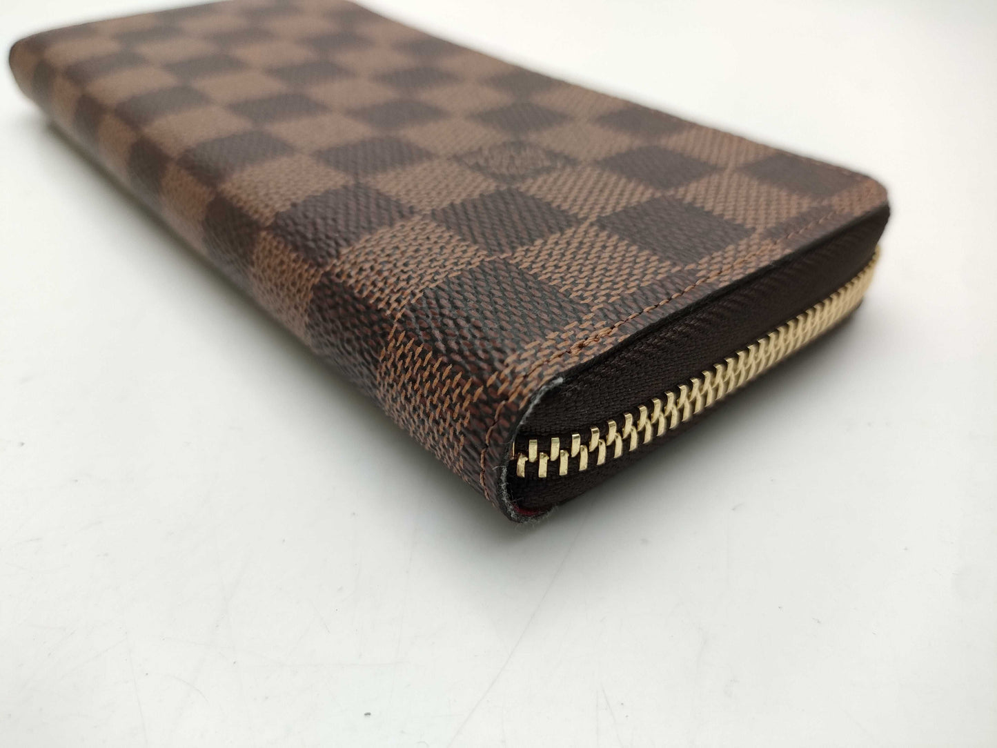 LOUIS VUITTON Damier N60534 Portefeuille Clemence Cerise Wallet