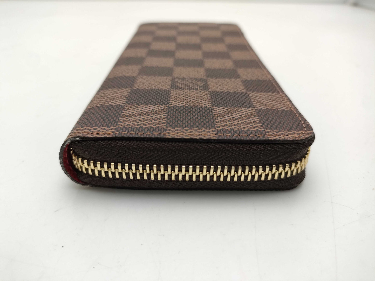 LOUIS VUITTON Damier N60534 Portefeuille Clemence Cerise Wallet