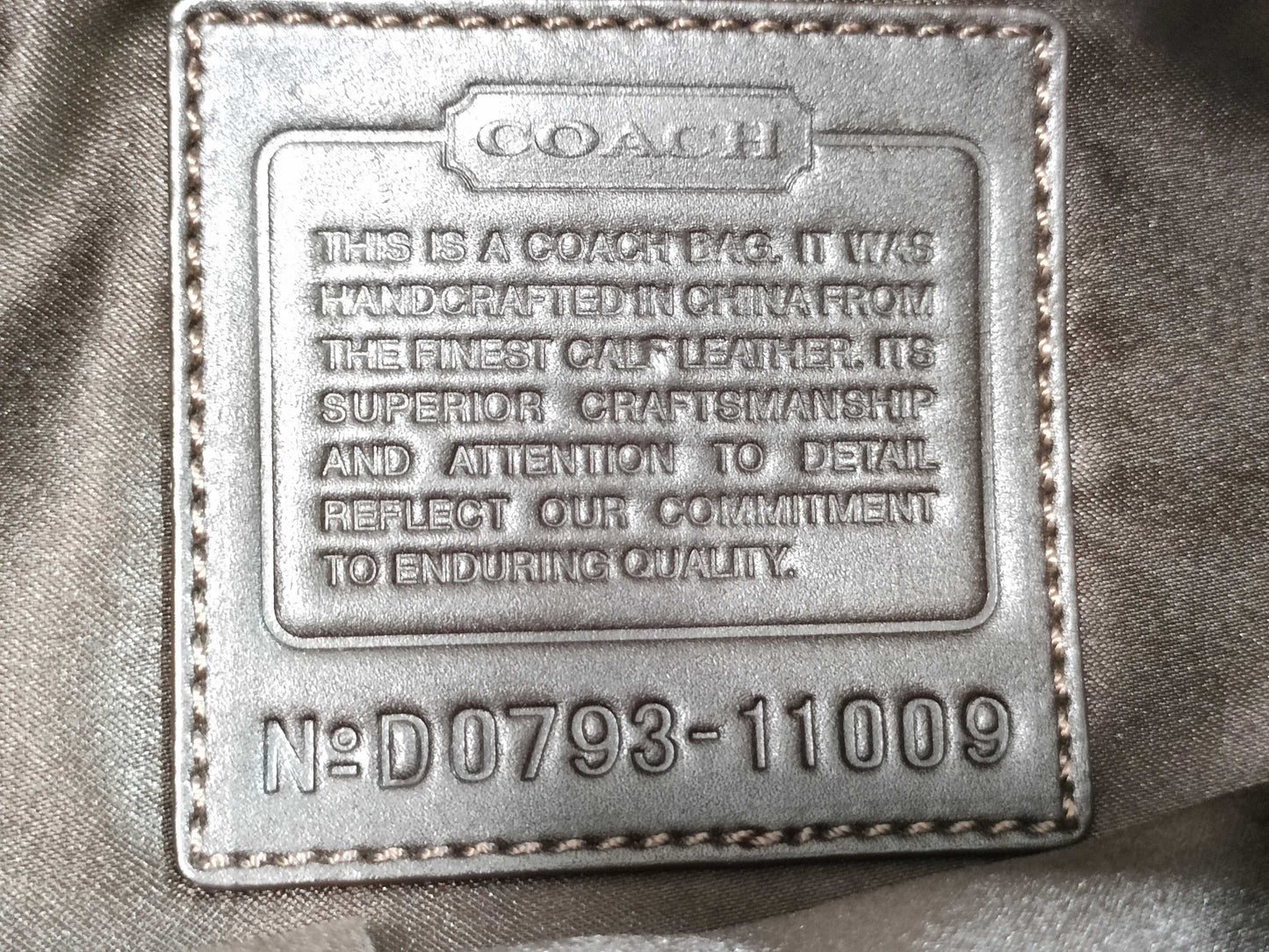 COACH Signature Ralph Handbags