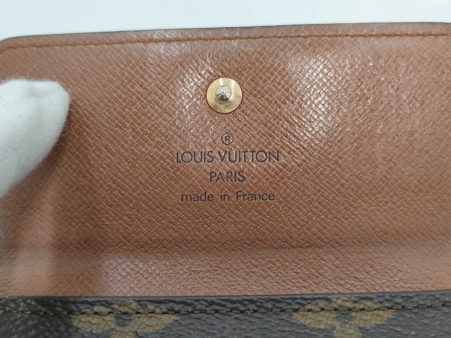 (10463_0017) LOUIS VUITTON Monogram W-Hook Wallet