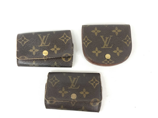 LOUIS VUITTON Monogram Multicle/Coin Case*3 Coin Case
